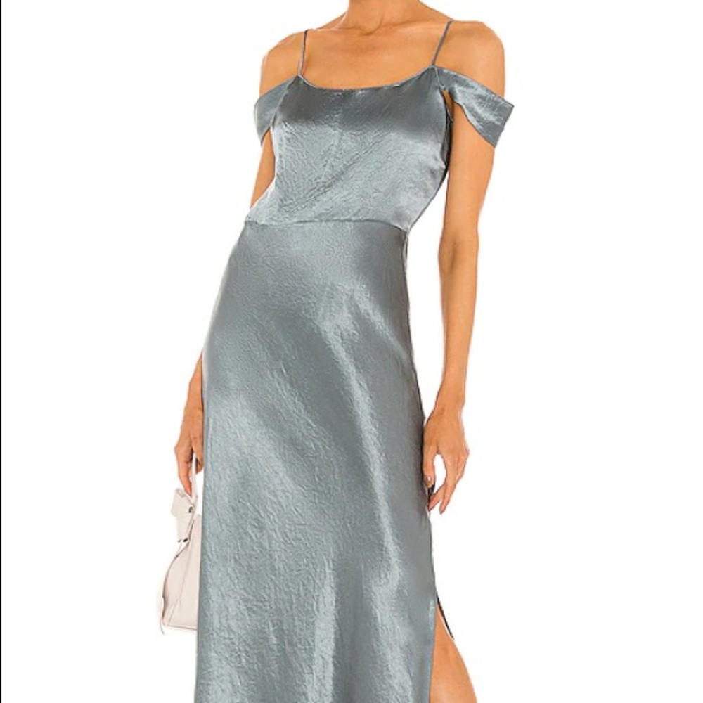 Vince Shoulder Strap Slip Dress
